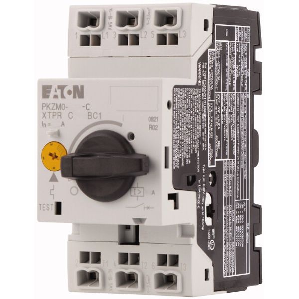 Motor-protective circuit-breaker, 3p, Ir=1-1.6A, spring clamp connection image 3