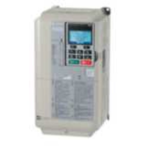 A1000 inverter: 3~ 400 V, HD: 15 kW 31 A, ND: 18.5 kW 38 A, max. outpu image 1