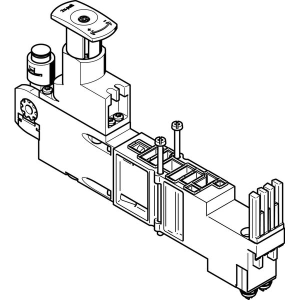 VMPA2-B8-R7C2-C-10 Regulator plate image 1