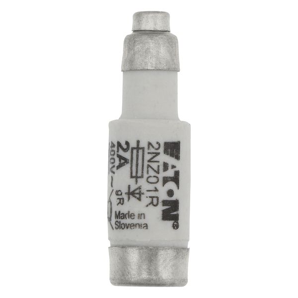 Fuse-link, LV, 2 A, AC 400 V, D01, aR, IEC, ultra rapid image 5