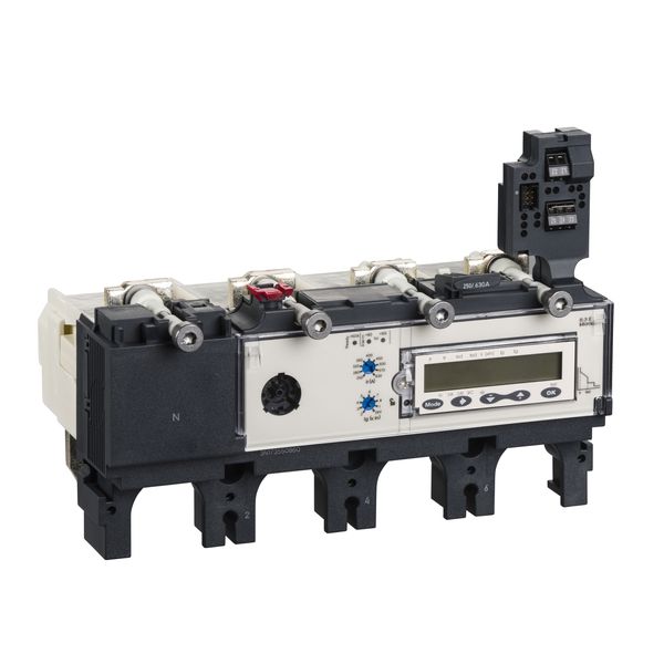 trip unit MicroLogic 6.3 E for ComPact NSX 400/630 circuit breakers, electronic, rating 400A, 4 poles 4d image 3