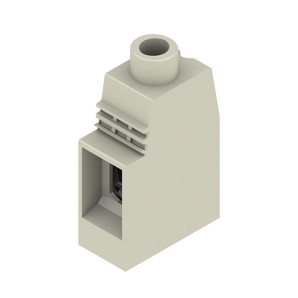 PCB terminal, 15.00 mm, Number of poles: 1, Conductor outlet direction image 4