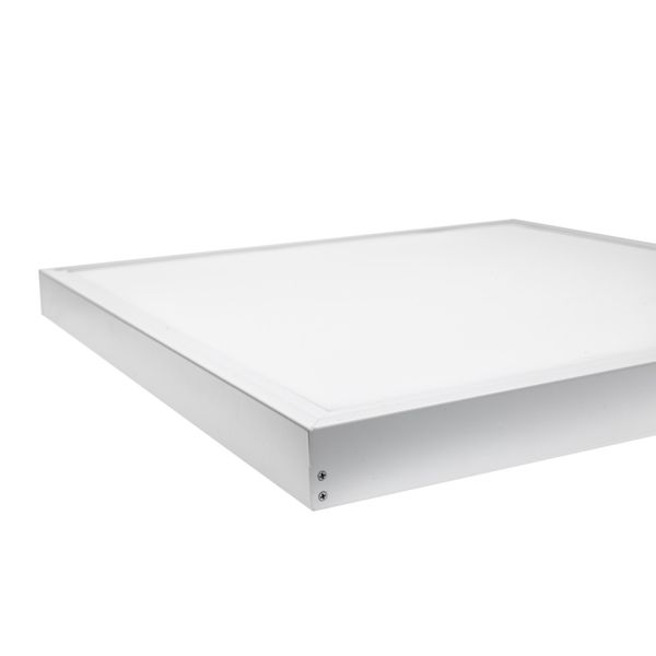 Frame to mounted fixture surface luminaire  ALGINE LINE/ALGINE PREMIUM 600x600mm with the screws, WHITE image 10