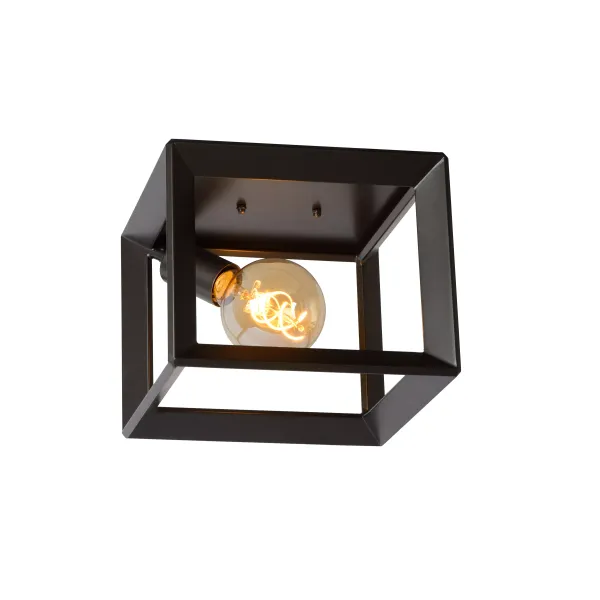 THOR Ceiling Light E27 L25 W25 H20cm Iron Grey image 1