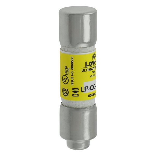 Fuse-link, LV, 2.5 A, AC 600 V, 10 x 38 mm, CC, UL, time-delay, rejection-type image 18