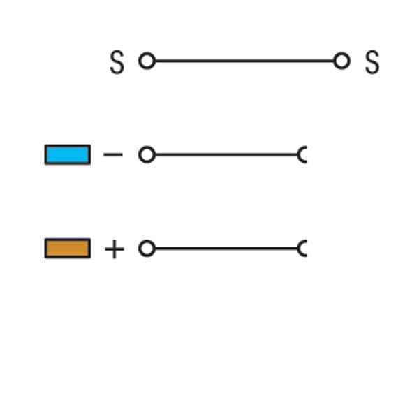 3-conductor sensor terminal block with colored conductor entries 2.5 m image 4