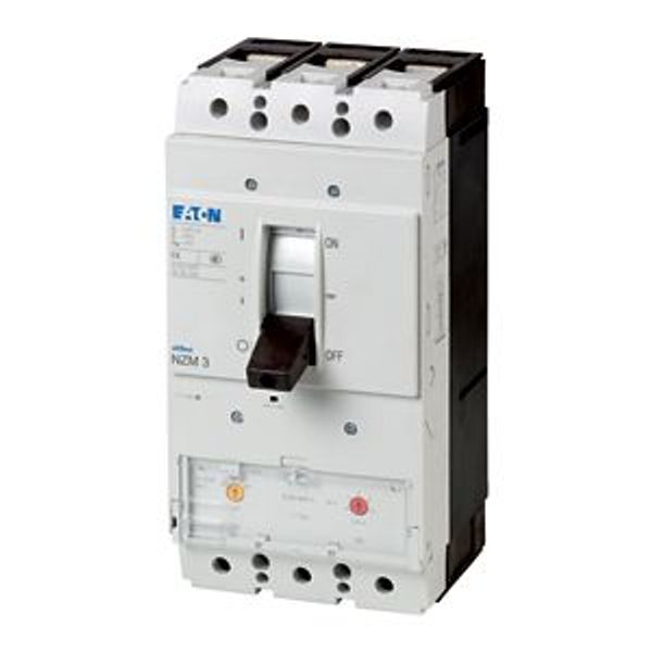 Circuit-breaker, NZM3 TMTU, 3 pole, 250A, Screw terminal image 5