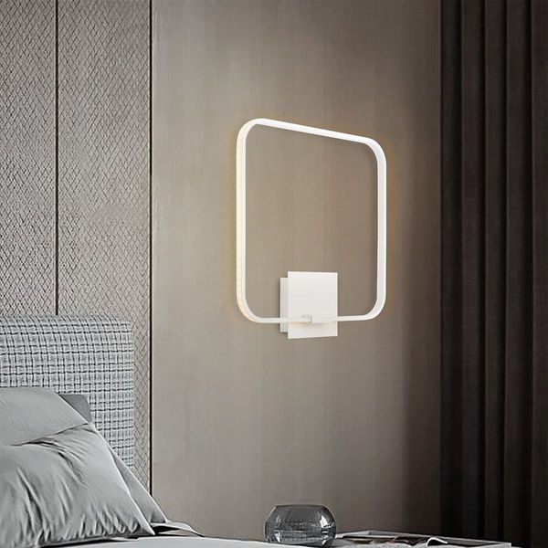 LED quad wall light ↔ 35 cm white image 3