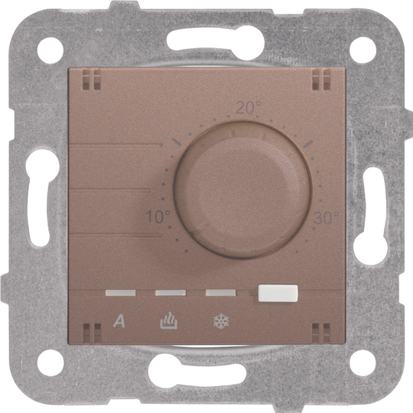 Karre Plus-Arkedia Bronze Analog Thermostat image 1