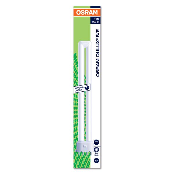 Compact Fluorescent Lamp Osram DULUX® S/E 11W 4000K 2G7 image 5