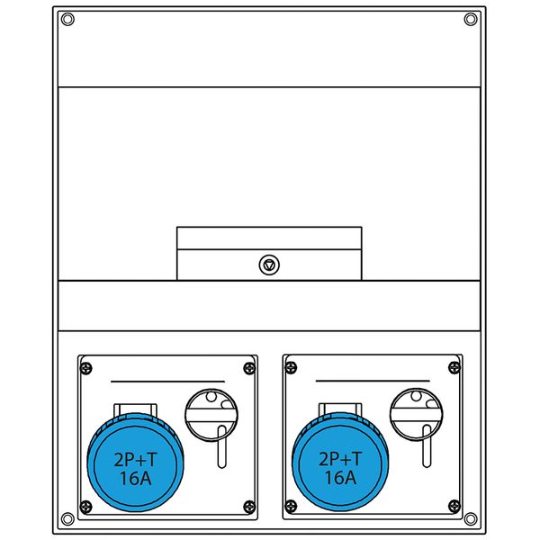 PORTABLE DISTRIBUTION ASSEMBLY DOMINO image 1