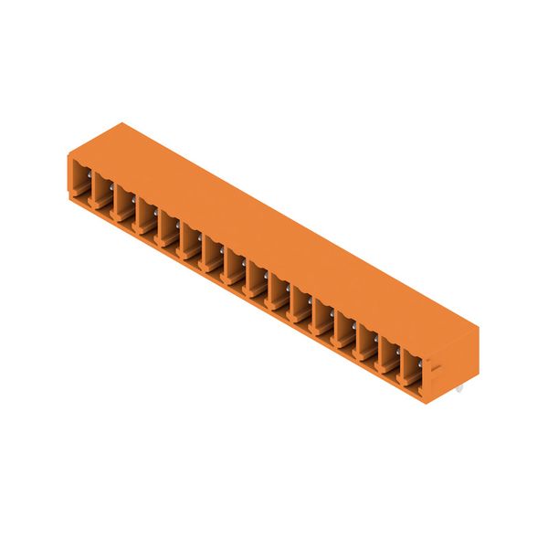 PCB plug-in connector (board connection), 3.81 mm, Number of poles: 16 image 4