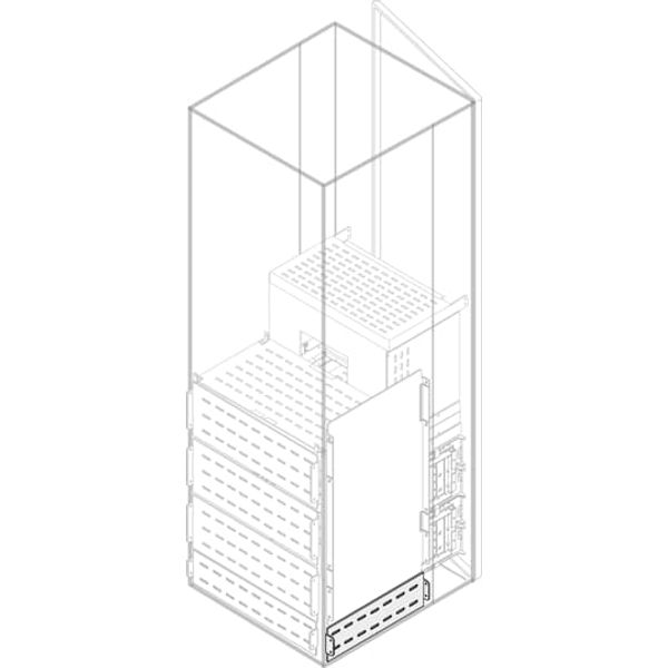 A14 ComfortLine A Wall-mounting cabinet, Surface mounted/recessed mounted/partially recessed mounted, 48 SU, Isolated (Class II), IP44, Field Width: 1, Rows: 4, 650 mm x 300 mm x 215 mm image 7