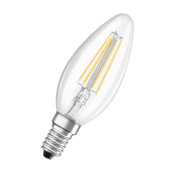 LED RELAX and ACTIVE CLASSIC B 40 FIL 4 W/2700 K/4000 K E14 image 1