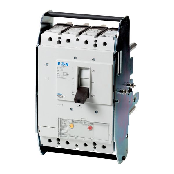 Circuit-breaker 4-pole 630A, system/cable protection, withdrawable uni image 2
