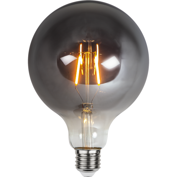 LED Lamp E27 G125 Plain Smoke image 1