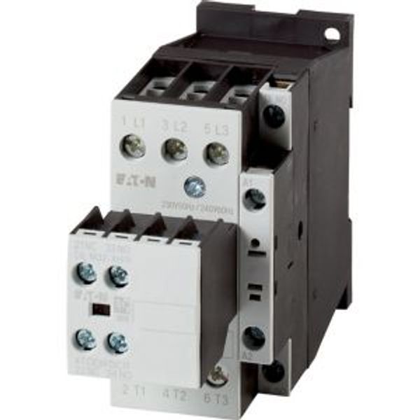 Contactor, 380 V 400 V 11 kW, 2 N/O, 1 NC, 230 V 50 Hz, 240 V 60 Hz, AC operation, Screw terminals image 5