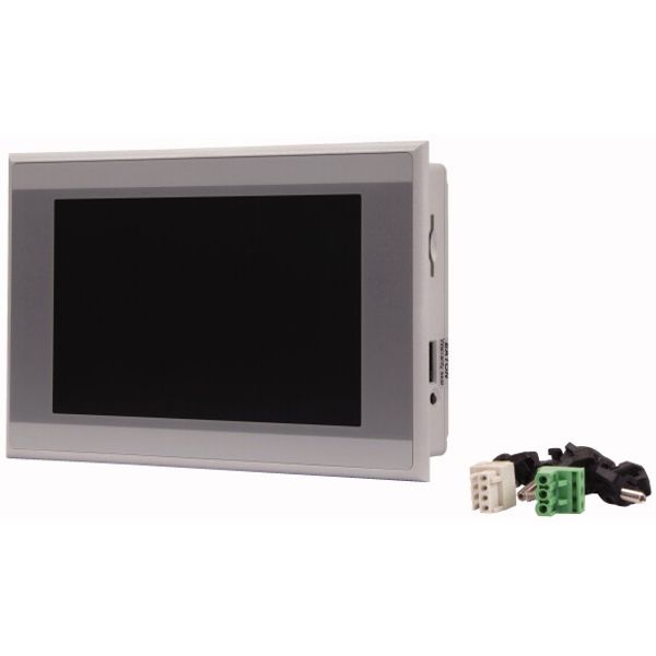Touch panel, 24 V DC, 7z, TFTcolor, ethernet, RS232, RS485, profibus, PLC image 4