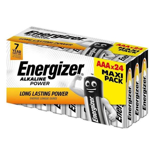 ENERGIZER Alkaline Power LR03 AAA 24-Maxi-Pack image 1