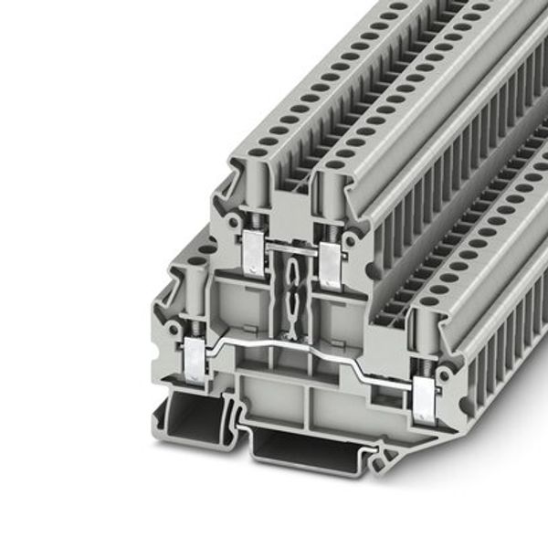 Double-level terminal block Phoenix Contact UTTB 4 HV 1000V 30A image 1