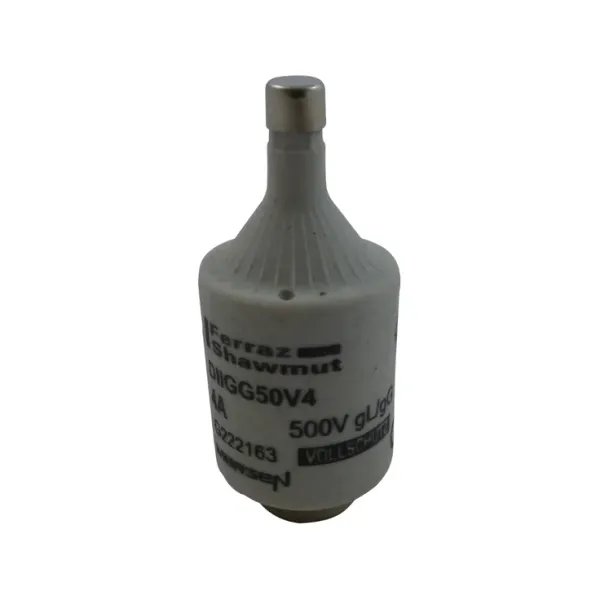 DIN D Fuse-link gG Size DII 500VAC 500VDC 4A Brown image 2