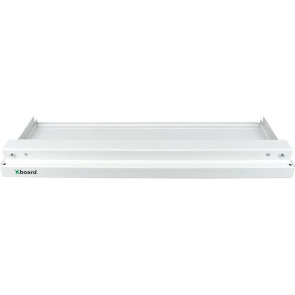 Top or bottom panel for surface-mounted service distribution boards, blind, WxD = 600 x 249 mm, white image 4