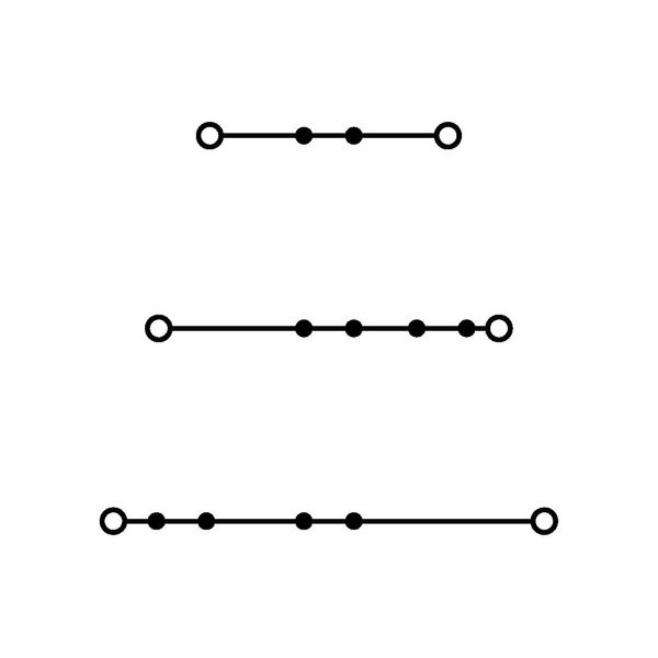 Triple-deck terminal block Through/through/through terminal block N/N/ image 3