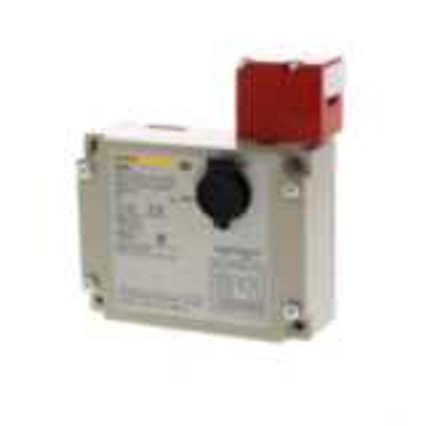 Safety door-lock switch, PG13.5, 24 VDC solenoid lock, mechanical rele image 2