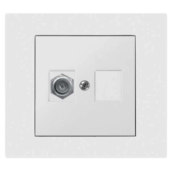 VESTRA TV FF TYPE FLUSH-MOUNTED SOCKET n/f image 1