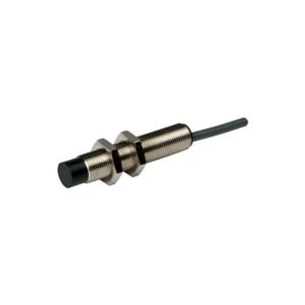 Proximity switch, E57 Global Series, 1 N/O, 2-wire, 10 - 30 V DC, M12 x 1 mm, Sn= 4 mm, Non-flush, NPN/PNP, Metal, 2 m connection cable image 2