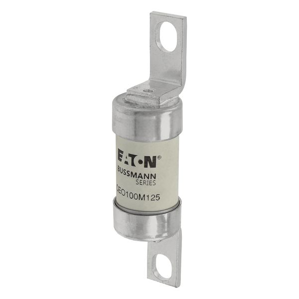 Fuse-link, LV, 100 A, AC 415 V, BS88/A4, 27 x 110 mm, gM, BS, 100M125 image 7