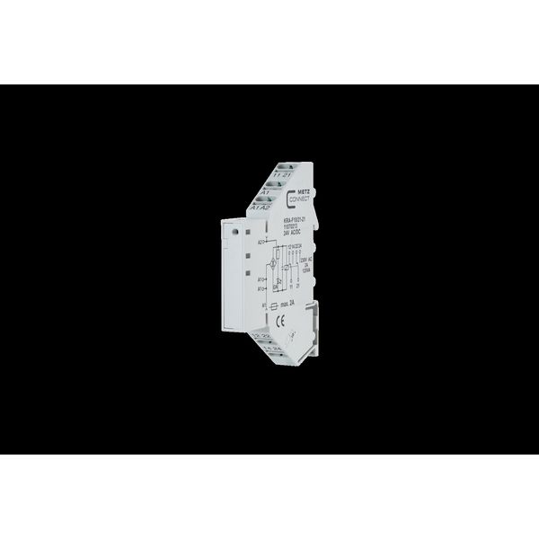 KRA-F10/21-21, 2 changeover contacts, 24 V AC/DC image 2