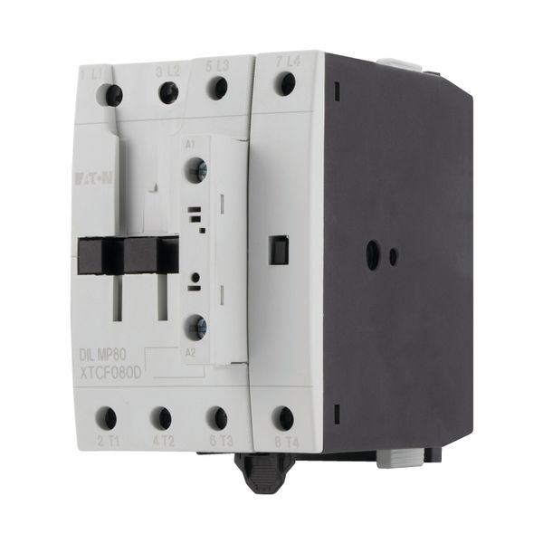 Contactor, 4 pole, 80 A, 24 V 50/60 Hz, AC operation image 6