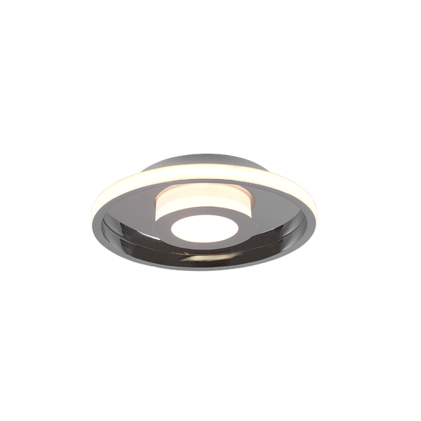 Ascari H2O LED ceiling lamp 30 cm chrome image 1