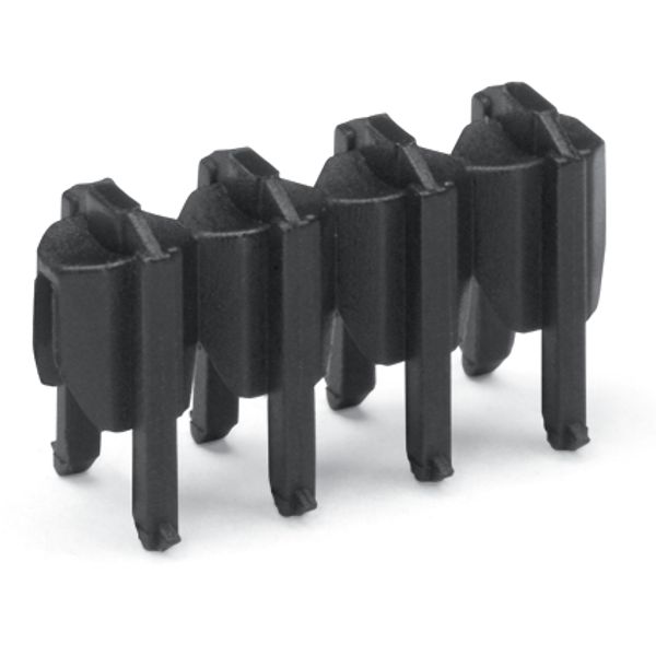 Cover for male connectors for 734 Series IP20 protection black image 2
