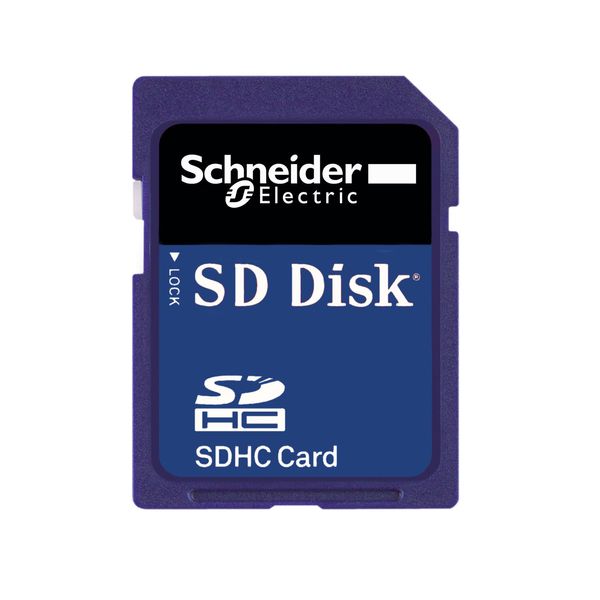 Modicon M580, SD flash memory card, 4 Go, for processor image 1