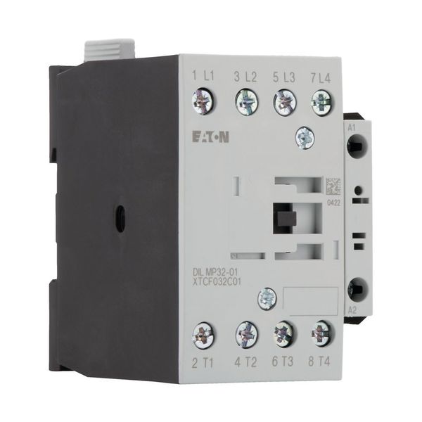 Contactor, 4 pole, 32 A, 1 NC, 24 V DC, DC operation image 7