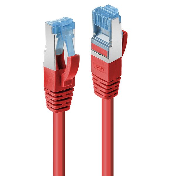 3m Cat.6A S/FTP LSZH Network Cable, Red RJ45, M/M, 500MHz, Copper image 1