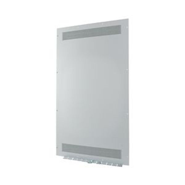 Front plate (section high), ventilated, W=1100mm, IP31, grey image 2