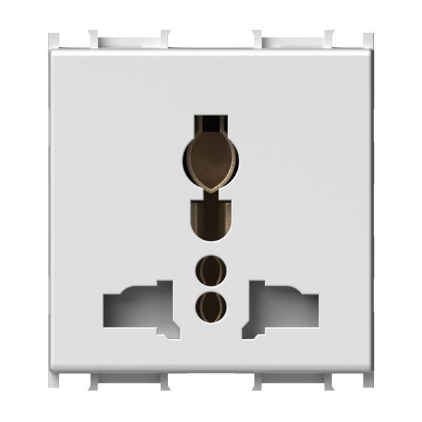 SOCKET MULTI-STANDARD+KS 2P+E 13A 250V~ 2M PW 6217478 image 1