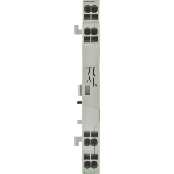 Standard auxiliary contact NHI, 1 N/O, 1 N/C, Side mounting, Push in terminals image 12