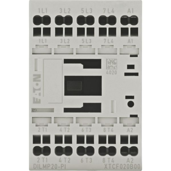 Contactor, 4 pole, AC operation, AC-1: 22 A, 110 V 50 Hz, 120 V 60 Hz, Push in terminals image 5