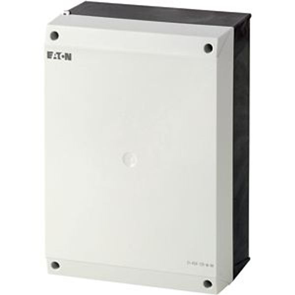 Insulated enclosure, HxWxD=280x200x125mm, +mounting plate, NA type image 2