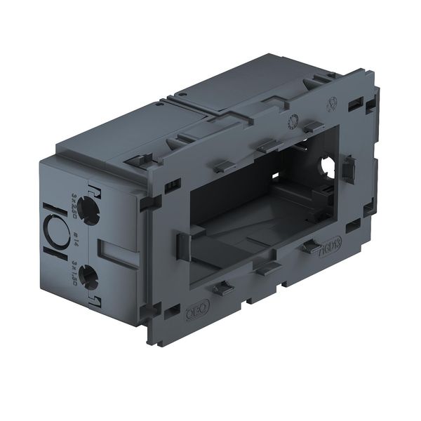 71GD13 Accessory mounting box double for Modul 45 51x76x140 image 1