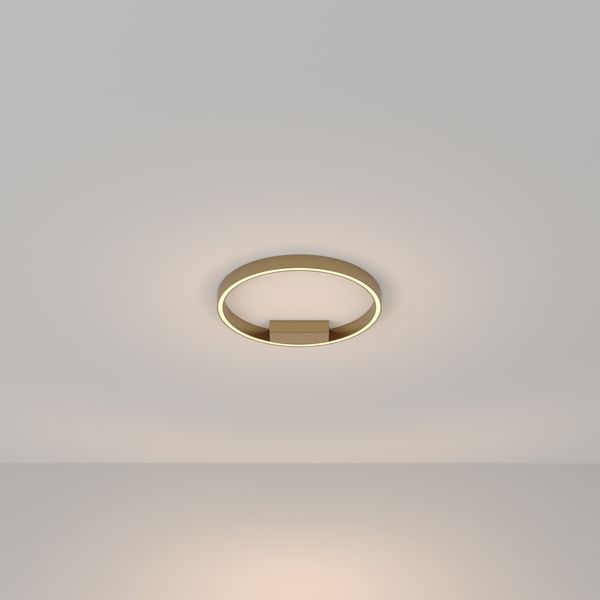 Modern Rim Ceiling lamp Brass image 1
