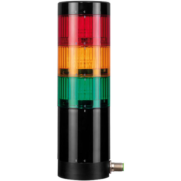 Signal tower Modlight70 Pro equip: green,amber,red,M12  side image 1