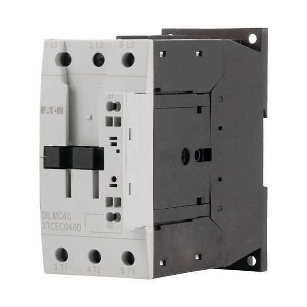 Contactor, 3 pole, 380 V 400 V 18.5 kW, 230 V 50/60 Hz, AC operation, Spring-loaded terminals image 6