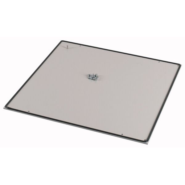 Floor plate, aluminum, WxD = 600 x 600 mm image 1