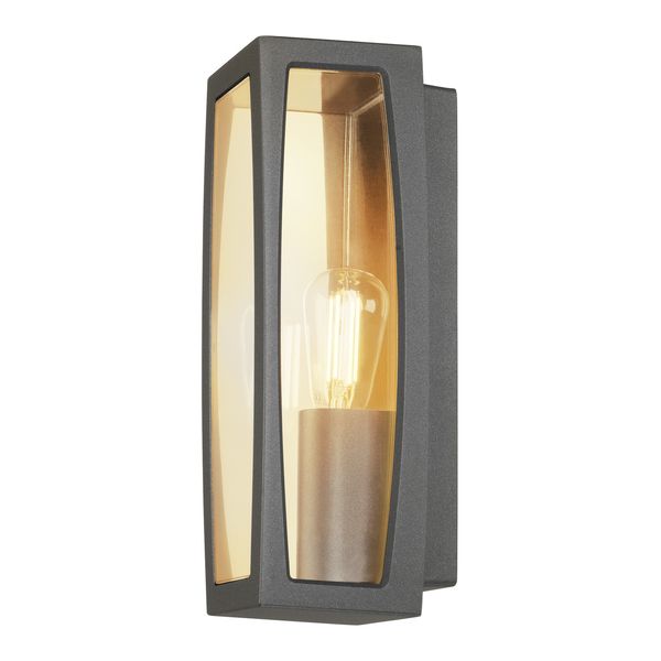 MERIDIAN BOX 2 outdoor luminaire, E27, max. 25W, anthracite image 5