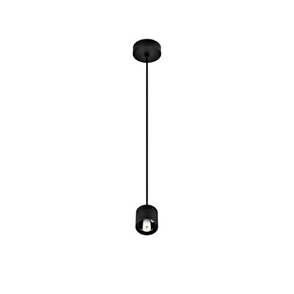 VARYT pendant lamp E14 pendantlength 150cm max. 1x6W black image 1